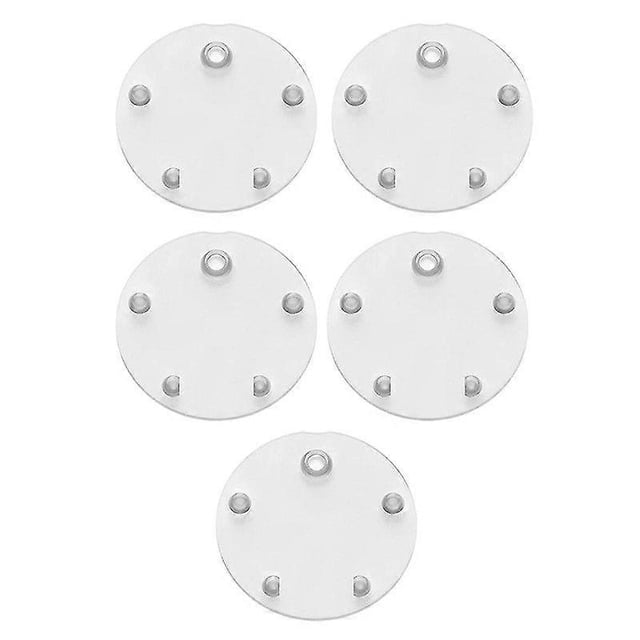 5Pack Toilet Tank Silicone Flapper Seal Gasket 3Inch Replacement for 7381424-100.0070A