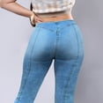 thumbnail image 3 of Jeans Campana Mujer Savi Jeans Azul Tiro Medio SB4695, 3 of 6