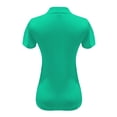 thumbnail image 5 of Breezora Womens Mock Turtle Neck Short Sleeve Slim Fit Ribbed Knit Tops Casual Summer Lightweight Breathable for Daily, 5 of 6