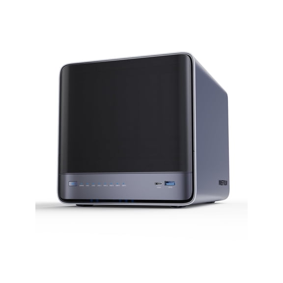NAS de escritorio MINISFORUM N5 Air con AMD Ryzen 7, 174 TB y 10GbE