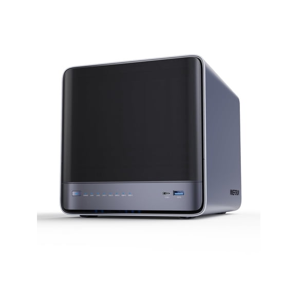 NAS de escritorio MINISFORUM N5 Air con AMD Ryzen 7, 174 TB y 10GbE