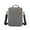 S Gray, variant on kusrkot Tablet Single Shoulder Bag Carrying Case Protective Smoothly Zipper Oxford Cloth L Black