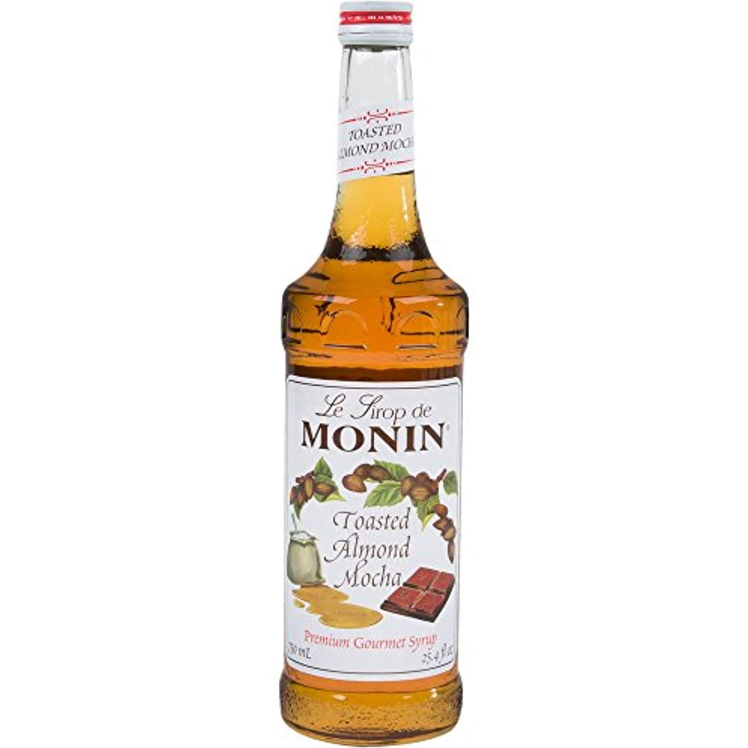 Monin Toasted Almond Mocha Syrup 750Ml