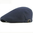 thumbnail image 4 of SikaFu Berets Spring Autumn Cotton Cap for Men Women Vintage Ivy Newsboy Flat Cap Adjustable Beret Cap Artist Painter Beret Hats, 4 of 6