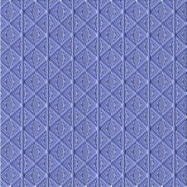 Ahgly Company Tapis d'Intérieur Lavable en Machine Carré Bleu Transitionnel, 7 Pieds Carré