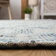 thumbnail image 5 of SAFAVIEH Marbella Johann Abstract Runner Rug, Navy/Beige, 2'3" x 8', 5 of 10
