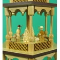thumbnail image 5 of German christmas pyramid Nativity scene, 3-tier, height 54 cm / 21 inch, natural, original Erzgebirge by Richard Glaesser Seiffen, 5 of 6