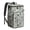 Silver-2, variant on Classic Retro Cooler Backpack - 20L Insulated Soft Cooler Bag for Camping & Road Trips - Vintage Tie Dye Design & Long-Lasting Insulation
