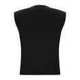 thumbnail image 5 of ZyeKqe Sweater Vest for Women Casual Sleeveless Crewneck Pullover Knit Tank Tops Loose Fitted Blouses, 5 of 6