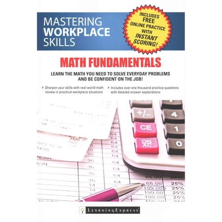 Mastering Workplace Skills Math Fundamentals Walmart Com