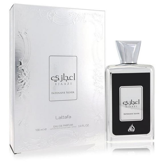 Lattafa 563516 3.4 oz Lattafa Ejaazi Intensive Silver Unisex Eau De Parfum Spray