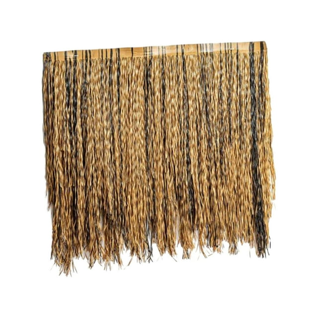 Techo de paja, paja artificial, rollo de paja, manualidades decorativas de bricolaje, paja sintética Estilo B