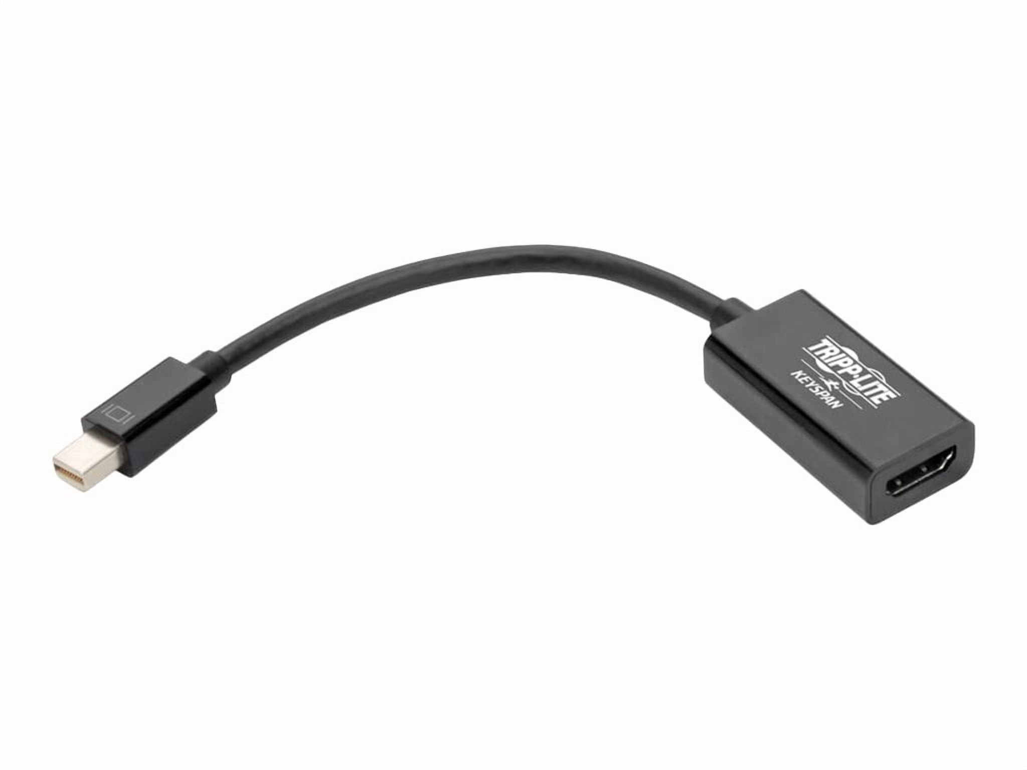 Keyspan Mini DisplayPort 1.2 to HDMI 2.0 Active Adapter – M/F, 4K x 2K @ 60 Hz, Thunderbolt 1/2, Black