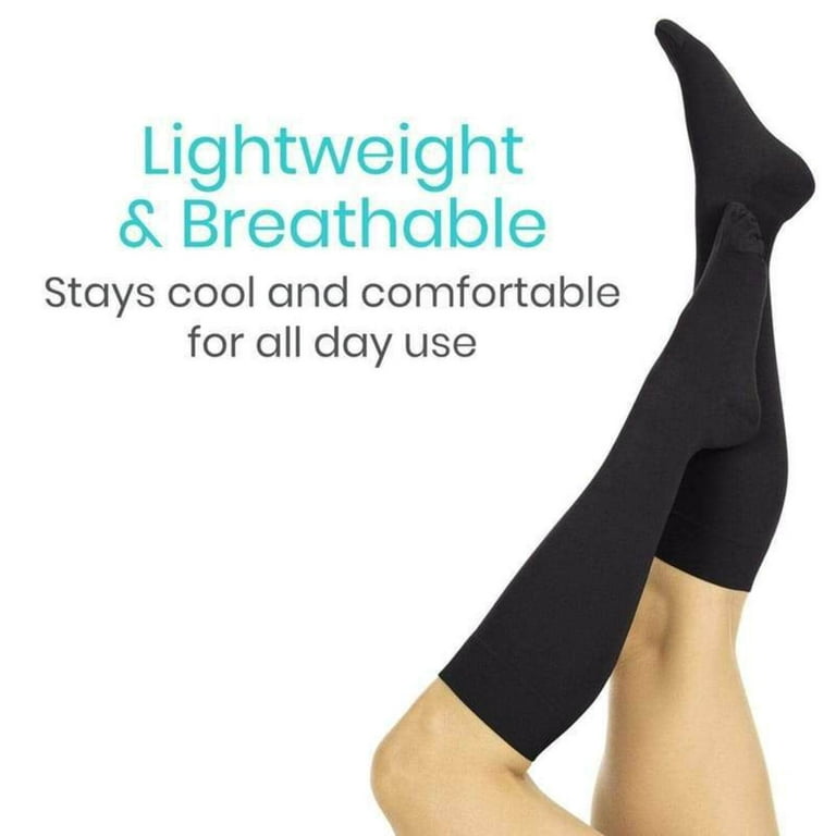 Vive Medical Compression Stockings - 15-20 mmHg Knee-High Sock for Varicose  Veins, Post Surgery, Swelling, Soreness, Women & Men 