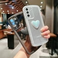 thumbnail image 3 of for Samsung Galaxy S21 Plus 3D Heart Clear Case Cute Galaxy S21 Plus + Phone Case for Women Girls Camera Lens Protection Soft Bumper Shockproof Cover for Samsung S21 Plus 5G 6.7 inch (White), 3 of 9