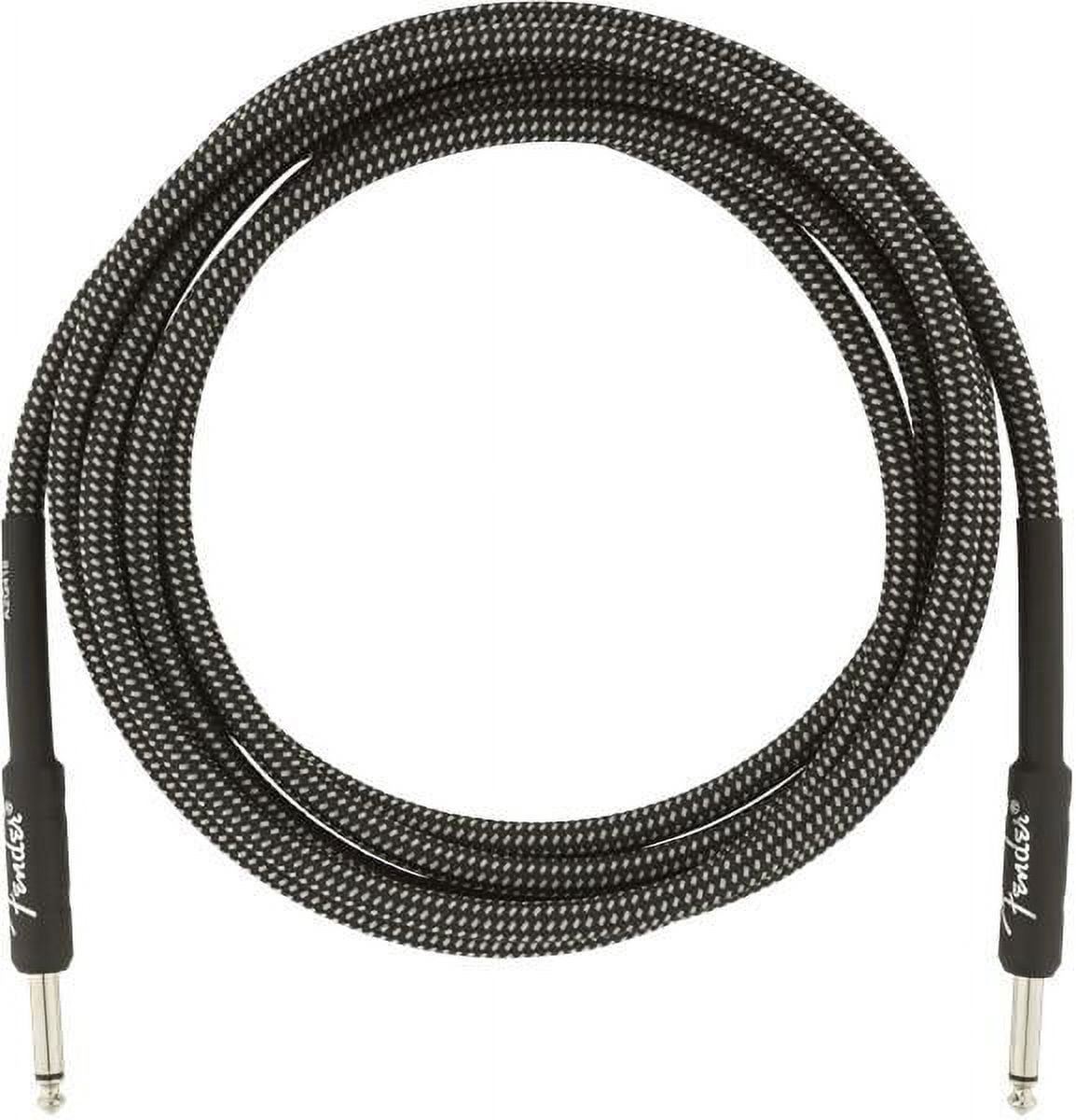 Fender® 10' Professional Series Gray Tweed Instrument Cable #0990820062 - 10 ft