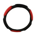thumbnail image 4 of 38Cm Car Steering Wheel Cover Anti-Slip Sandwich Sport Type Protector Breathable Black&Red, 4 of 10
