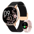 thumbnail image 1 of Aimiuvei Reloj Inteligente Mujer Con Llamada, 1,38 Smartwatch Mujer S55 Seguimiento Del Periodo, 120+ Sports Mods, Pulsómetro, Monitor Sueño, Podómetro For Android Ios Negro Oro, Regalo Mujer, 1 of 7