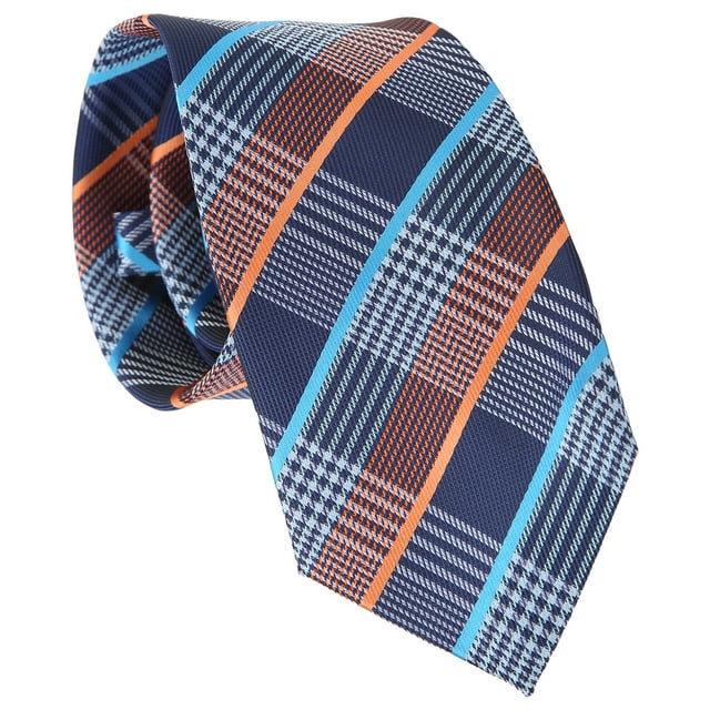 Men Tie, Plaid Necktie 57.5in Long For Party For Meeting For Office