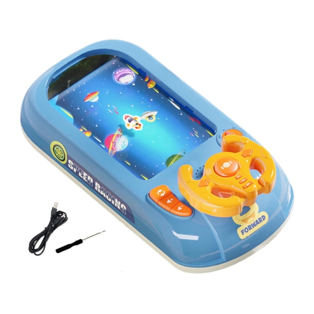 Simulación de volante de juguete, juegos de aventuras, juguete de aprendizaje, regalos educativos de cumpleaños, controlador de conducción simulada astronave