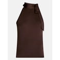 thumbnail image 5 of No Boundaries Tie Neck Halter Top, Women's XXS-XXL, 5 of 6