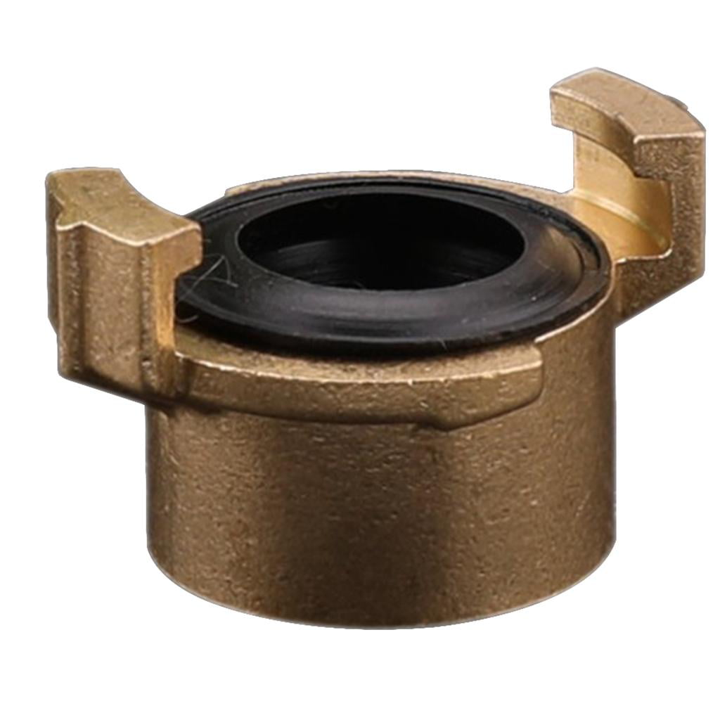 Water & Fuel Brass Fitting for Air Swivel Flat Female Thread & Washer Hosetail 