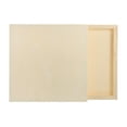 thumbnail image 1 of Uxcell 2Pcs Tableros de Lienzo de Madera, Lienzos de Arte de Madera de 10x10 Pulgadas, Panel de Madera Sin Terminar para Pintura, Manualidades, Proyectos de DIY, Arte de Vertido, 1 of 6