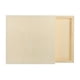 thumbnail image 1 of Uxcell 2Pcs Tableros de Lienzo de Madera, Lienzos de Arte de Madera de 10x10 Pulgadas, Panel de Madera Sin Terminar para Pintura, Manualidades, Proyectos de DIY, Arte de Vertido, 1 of 6