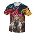 thumbnail image 3 of Yu-Gi-Oh Shirt 3d Printed T Shirt Crewneck Short Sleeve Top Tees For Mens, 3 of 6