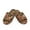 Brown Paisley Floral, variant on Soft House Slipper for Women Men Yellow Sunflowers Print Open Toe Indoor Slipper Soft Sole Casual Home Slide Shoes, Size 12-13