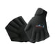 thumbnail image 2 of Guantes de natación, guantes de natación palmeados, antideslizantes, guantes acuáticos, aletas de snorkel Negro, 2 of 9