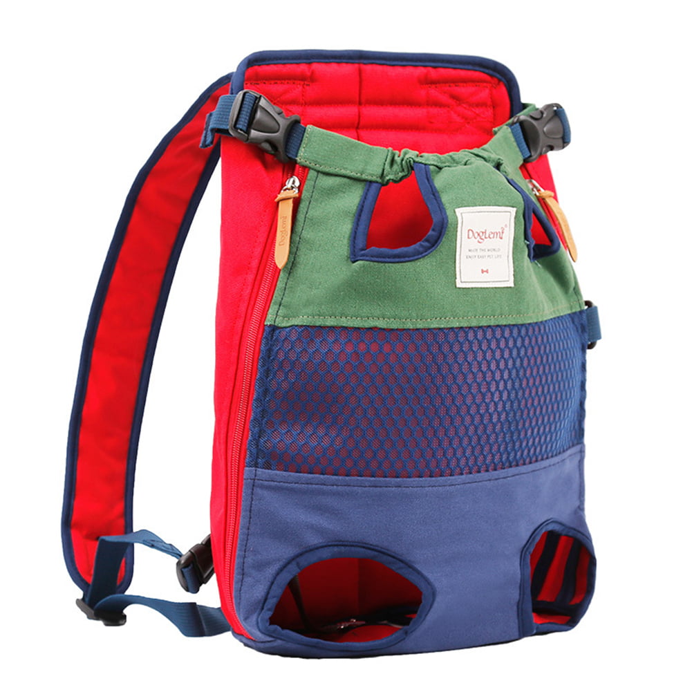Pet Front Backpack Adjustable Cat Dog Carrier Travel Bag Breathable