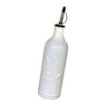 thumbnail image 5 of Olive Oil Dispenser Ceramic Oil Bottle Vinegar Storage Container Embossed Design for Home Kitchen Serving, 5 of 9