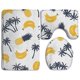 thumbnail image 1 of ABPHQTO Palmera Plátano Y Piña Juego de alfombras de baño de 3 piezas Alfombra de baño Alfombra de contorno y tapa de inodoro ABPHQTO Cont-CHAPPLE-29351, 1 of 2