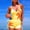 Yellow, variant on Lumosvexa Womens Bathing Suits Women Two Piece Swimsuit Breast Pad Swimwear Blue Size M