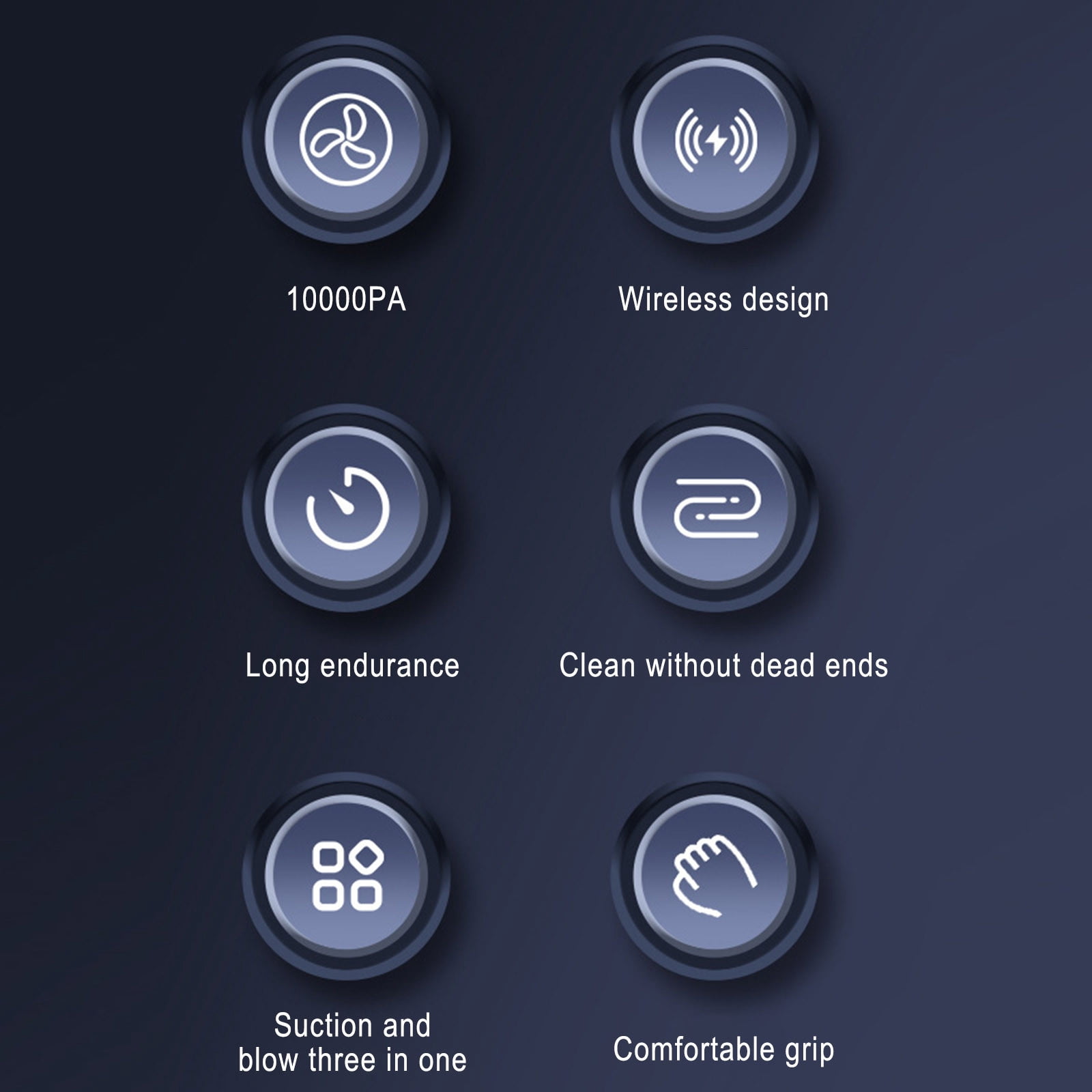 UP TO 50% OFF! YZEGDCH Cordless Vacuum Cleaner for Home Ultra-Lightweight|Powerful Suction|Bagless|Washable Filter Vacuum Cordless for Pet Hair/Carpet/Floors