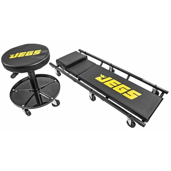 JEGS 81160 Creeper and Air Seat Set