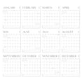 thumbnail image 2 of Calendario magnético para refrigerador Sweetzer & Orange 24 x 30,5 cm, 2 of 9