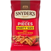 Snyder's of Hanover Hot Buffalo Wing Flavored Pretzel Pieces, 18 oz Bag