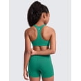 thumbnail image 2 of CRZ YOGA Girls Softness Mold Butterluxe Racerback Sports Bra Athletic Yoga Casual U Neck Scoop Teen Kids, 2 of 6