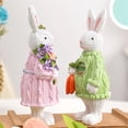 thumbnail image 6 of Easter Bunny Resin Figurine Desktop Ornament Home Sculpture For Festival Celebration, 6 of 6