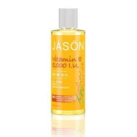 Vitamin E 5,000 IU Oil - All Over Body Nourishment Jason Natural Cosmetics 4 oz