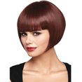 thumbnail image 4 of Bradem Perruque 28 cm Femme Rouge Vin Perruque de Fête - Cheveux Synthétiques Courts, Raides, Perruque Mode Naturelle, 4 of 9