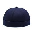 thumbnail image 1 of Tuque Homme Femme Portable Ajustable Casquette Hip-Hop Chapeau Tuque Noire, 1 of 6