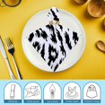 thumbnail image 6 of Nawy Sexy Leopard Print Cloth Napkin Reusable - Premium Polyester Material for Dining Experience 6 PCS, 6 of 7