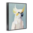 thumbnail image 2 of Stupell Industries Modern Yellow Crested Cockatoo Black Framed Giclee Art, 11 x 14, by The Prints Vibe, 2 of 8