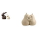 thumbnail image 1 of Juego de sujetalibros decorativos de cerámica para decoración del hogar, sujetalibros, topes, escultura artística de , adecuado para sala de, 1 of 8