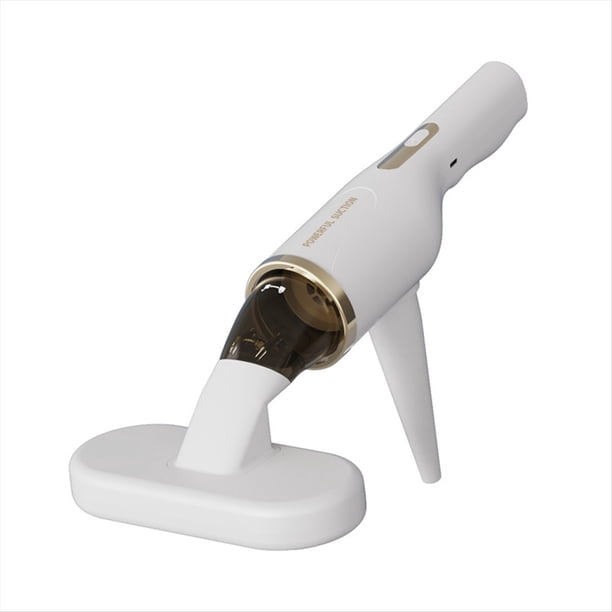 Aspiradora de Mano Inalámbrica con Luz Ultravioleta, , Succión y Soplador, Filtro HEPA, 4 Boquillas para una Limpieza .