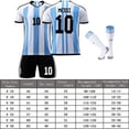 Argentina No.10 Messi Jersey (16 Yards), Argentina Soccer Jersey 2022