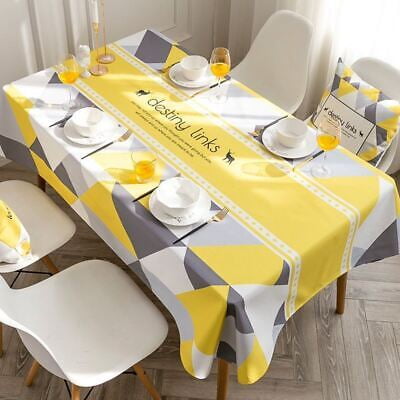 

AYZM Tablecloth Rectangular Table cover Dining Coffee Mat For Kitchen